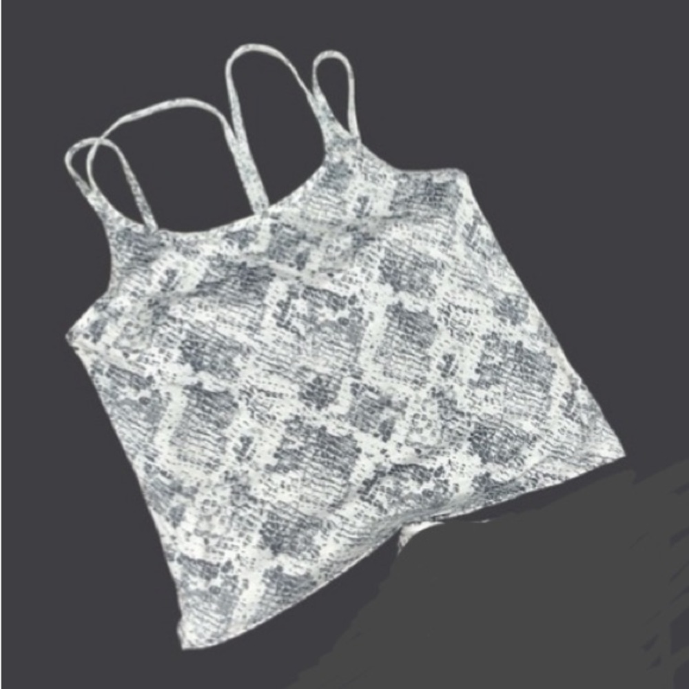 LIKE NEW PINK Tank - Snakeskin Print - Various Sizes